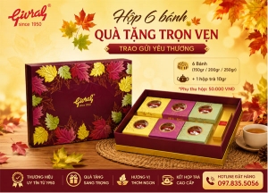 Combo bánh trung thu givral trăng yêu thương 3
